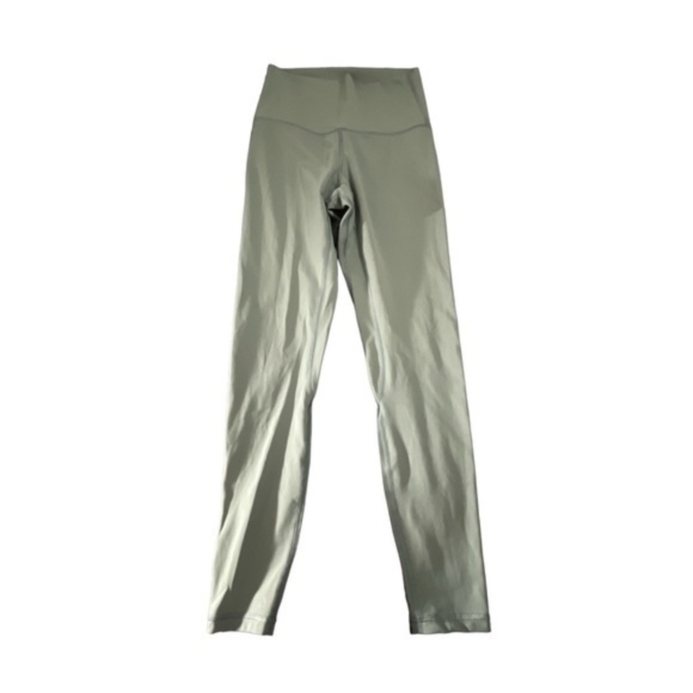 LAKI Sage Green High Waist Athletic Gym Active Leggings Size XS EUC #1360